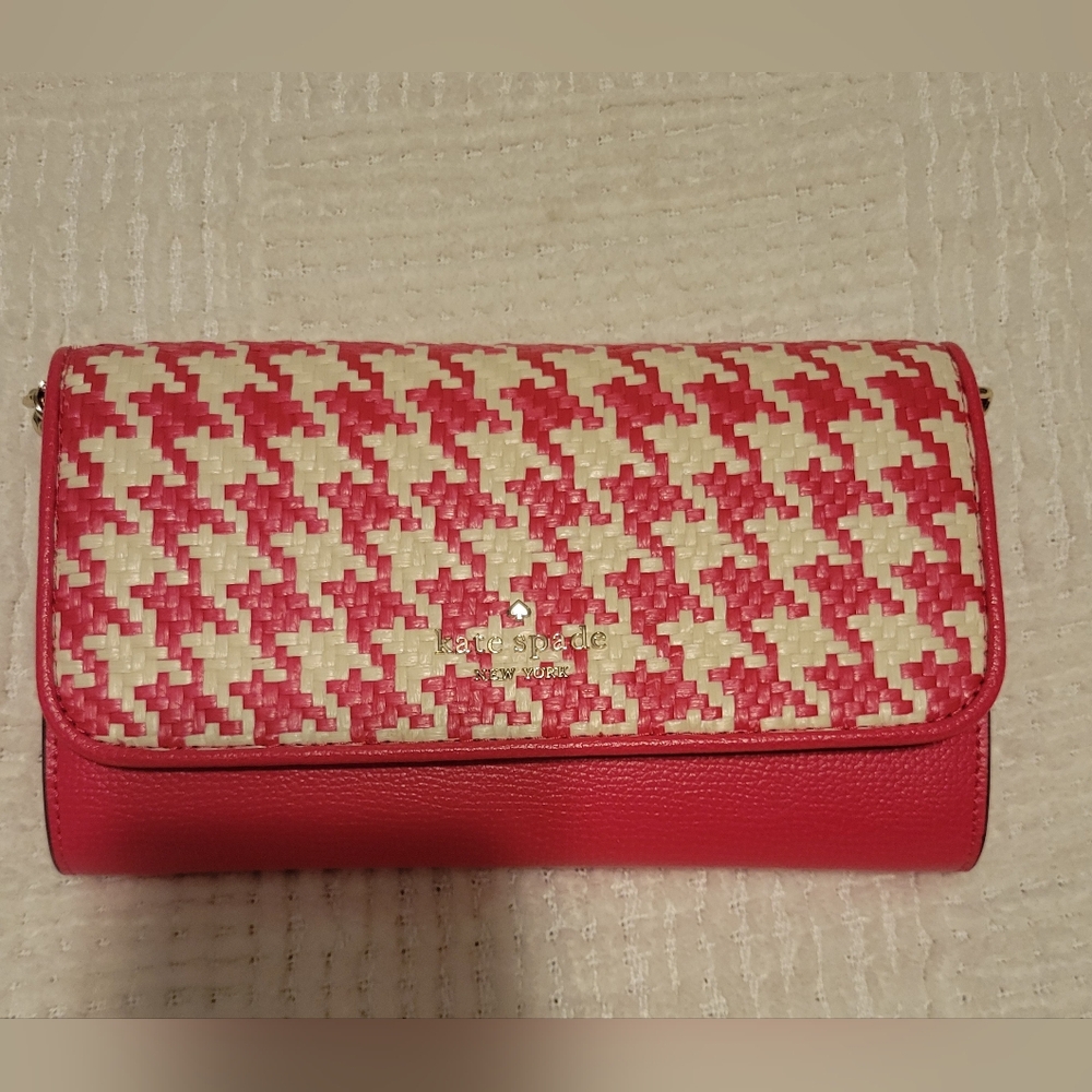 Kate Spade Pink Wallet on Chain - Picture 3 of 7